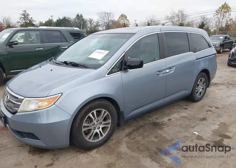 2012 Honda Odyssey Ex-L z USA, uszkodzony, nr VIN 5FNRL5H60CB105910